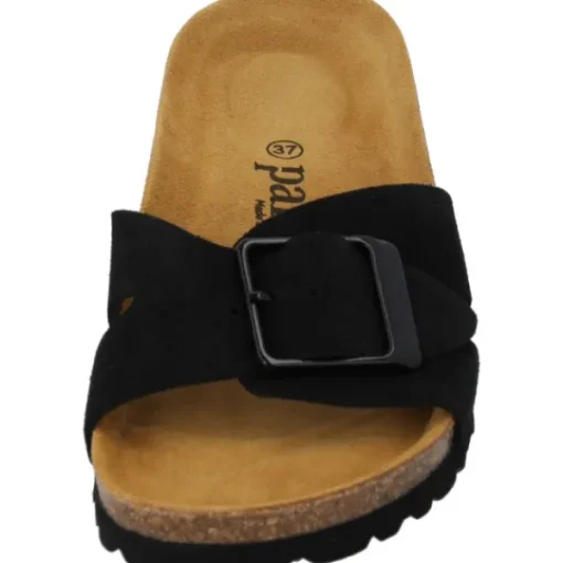 Damen Palado Pantoletten & Badeschuhe<Tinos Premium Leather, Pantoletten, Damen, Schwarz