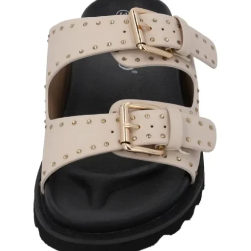 Damen Palado Pantoletten & Badeschuhe<Ubud, Plateau-Pantoletten, Damen, Beige