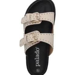Damen Palado Pantoletten & Badeschuhe<Ubud, Plateau-Pantoletten, Damen, Beige