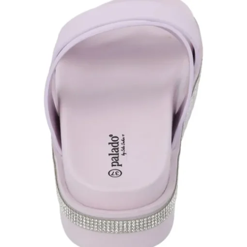 Damen Palado by Sila Sahin Pantoletten & Badeschuhe<Palado Ulie by Sila Sahin, Plateau-Pantoletten, Damen, Flieder