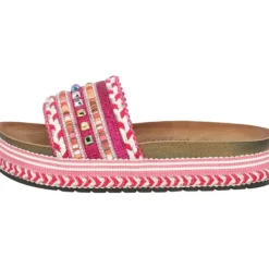 Damen Palado by Sila Sahin Pantoletten & Badeschuhe<Palado Vaphine by Sila Sahin, Plateau-Pantoletten, Damen, Pink
