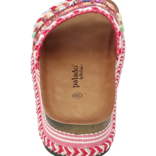 Damen Palado by Sila Sahin Pantoletten & Badeschuhe<Palado Vaphine by Sila Sahin, Plateau-Pantoletten, Damen, Pink