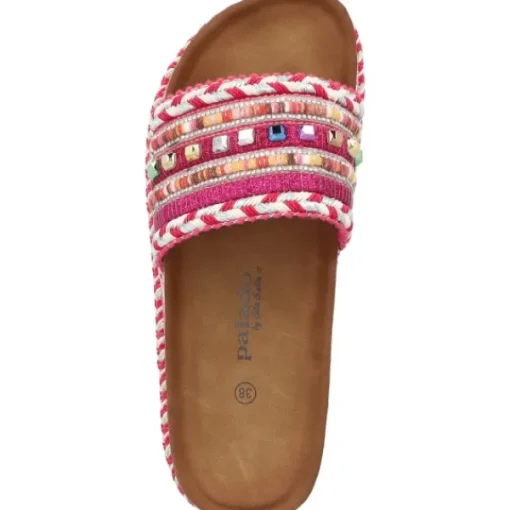 Damen Palado by Sila Sahin Pantoletten & Badeschuhe<Palado Vaphine by Sila Sahin, Plateau-Pantoletten, Damen, Pink