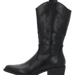 Damen Palado Stiefel<Vestias, Westernstiefel, Damen, Schwarz