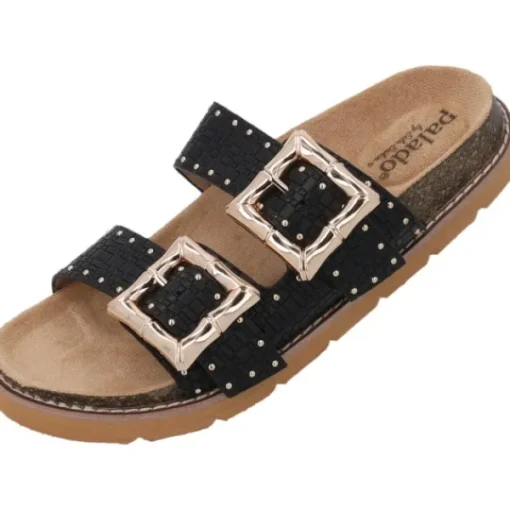 Damen Palado by Sila Sahin Pantoletten & Badeschuhe<Palado Warrius by Sila Sahin, Pantoletten, Damen, Schwarz