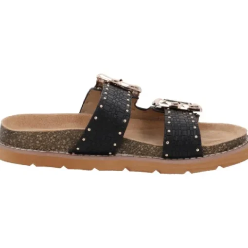 Damen Palado by Sila Sahin Pantoletten & Badeschuhe<Palado Warrius by Sila Sahin, Pantoletten, Damen, Schwarz