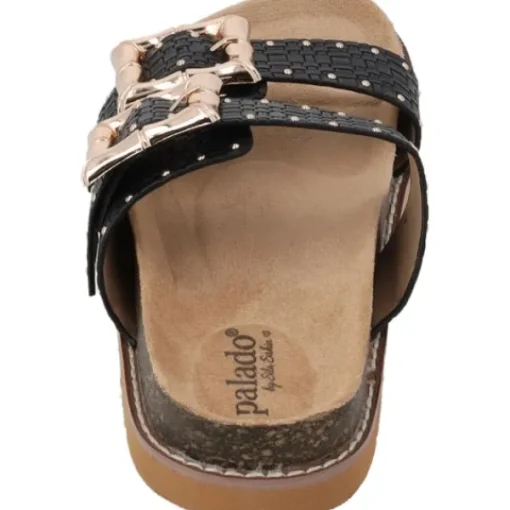 Damen Palado by Sila Sahin Pantoletten & Badeschuhe<Palado Warrius by Sila Sahin, Pantoletten, Damen, Schwarz
