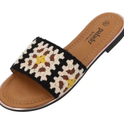 Damen Palado by Sila Sahin Pantoletten & Badeschuhe<Palado Xami by Sila Sahin, Pantoletten, Damen, Schwarz