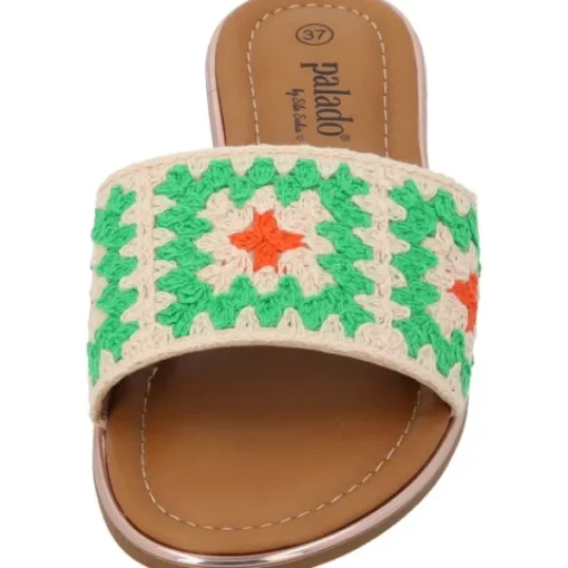 Damen Palado by Sila Sahin Pantoletten & Badeschuhe<Palado Xami by Sila Sahin, Pantoletten, Damen, Grün