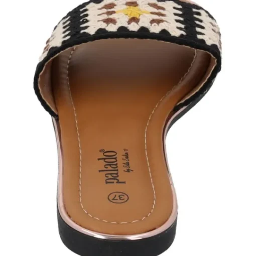 Damen Palado by Sila Sahin Pantoletten & Badeschuhe<Palado Xami by Sila Sahin, Pantoletten, Damen, Schwarz