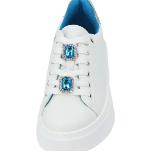 Damen Palado by Sila Sahin Sneakers<Palado Yellar by Sila Sahin, Sneakers Low, Damen, Weiß/Blau