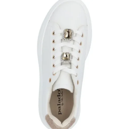 Damen Palado by Sila Sahin Sneakers<Palado Yellar by Sila Sahin, Sneakers Low, Damen, Weiß/Gold