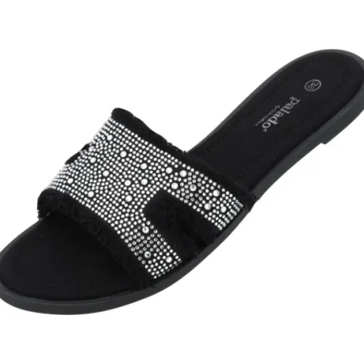 Damen Palado by Sila Sahin Pantoletten & Badeschuhe<Palado Yinra by Sila Sahin, Pantoletten, Damen, Schwarz