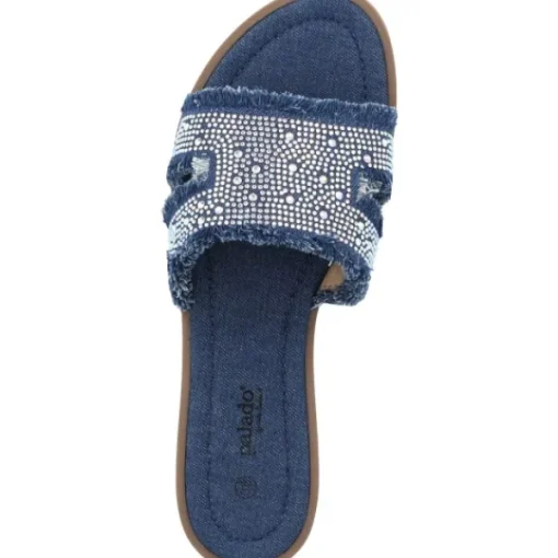 Damen Palado by Sila Sahin Pantoletten & Badeschuhe<Palado Yinra by Sila Sahin, Pantoletten, Damen, Blau