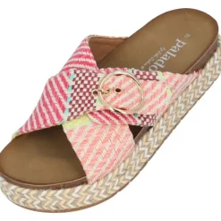Damen Palado by Sila Sahin Pantoletten & Badeschuhe<Palado Zurlo by Sila Sahin, Plateau-Pantoletten, Damen, Rosa