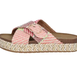 Damen Palado by Sila Sahin Pantoletten & Badeschuhe<Palado Zurlo by Sila Sahin, Plateau-Pantoletten, Damen, Rosa