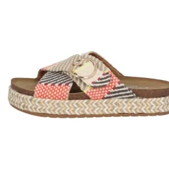Damen Palado by Sila Sahin Pantoletten & Badeschuhe<Palado Zurlo by Sila Sahin, Plateau-Pantoletten, Damen, Beige