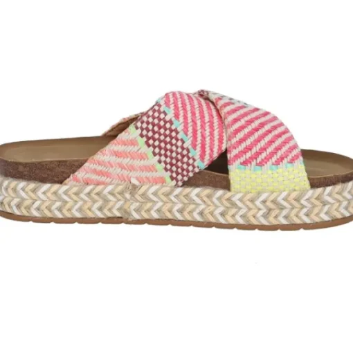Damen Palado by Sila Sahin Pantoletten & Badeschuhe<Palado Zurlo by Sila Sahin, Plateau-Pantoletten, Damen, Rosa