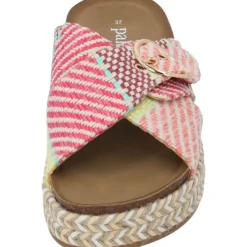 Damen Palado by Sila Sahin Pantoletten & Badeschuhe<Palado Zurlo by Sila Sahin, Plateau-Pantoletten, Damen, Rosa