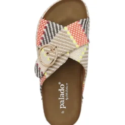 Damen Palado by Sila Sahin Pantoletten & Badeschuhe<Palado Zurlo by Sila Sahin, Plateau-Pantoletten, Damen, Beige