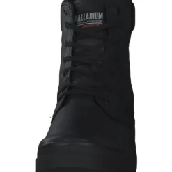 Herren Palladium Stiefel<77982, Schnürstiefeletten, Herren, Schwarz