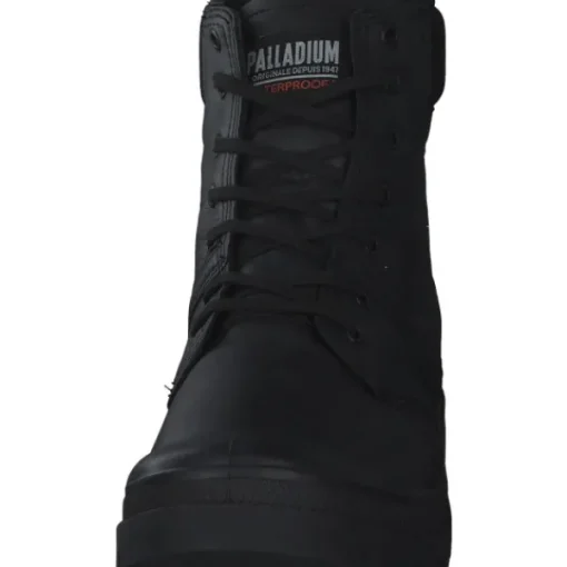 Herren Palladium Stiefel<77982, Schnürstiefeletten, Herren, Schwarz
