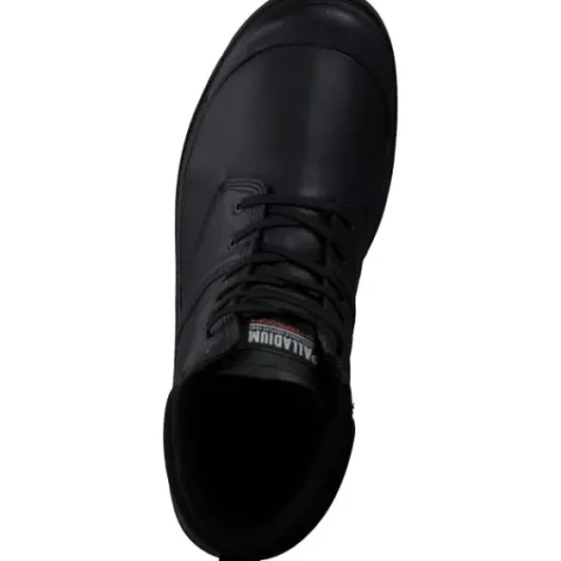 Herren Palladium Stiefel<77982, Schnürstiefeletten, Herren, Schwarz