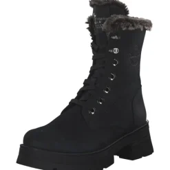 Damen Panama Jack Stiefel<Clare B, Schnürstiefel, Damen, Schwarz (Negro/Black)