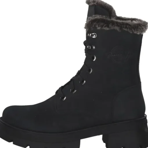 Damen Panama Jack Stiefel<Clare B, Schnürstiefel, Damen, Schwarz (Negro/Black)