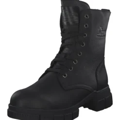 Damen Panama Jack Stiefel<Ninfa Igloo B, Schnürstiefel, Damen, Schwarz