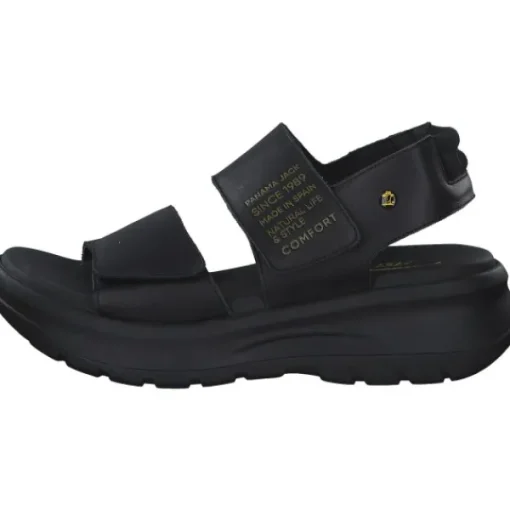 Damen Panama Jack Sandaletten<Noah B, Keilsandaletten, Damen, Schwarz