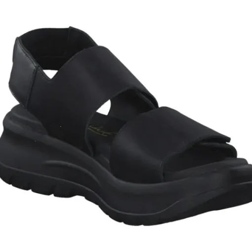 Damen Panama Jack Sandaletten<Noah B, Keilsandaletten, Damen, Schwarz