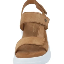Damen Panama Jack Sandaletten<Noor B, Keilsandaletten, Damen, cuero/bark