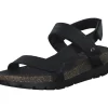 Damen Panama Jack Sandaletten<Selma B, Keilsandaletten, Damen, Schwarz