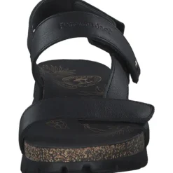 Damen Panama Jack Sandaletten<Selma B, Keilsandaletten, Damen, Schwarz