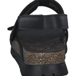 Damen Panama Jack Sandaletten<Selma B, Keilsandaletten, Damen, Schwarz