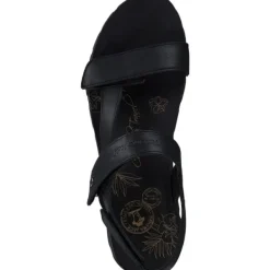 Damen Panama Jack Sandaletten<Selma B, Keilsandaletten, Damen, Schwarz