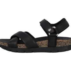 Damen Panama Jack Sandaletten<Serena B, Keilsandaletten, Damen, Schwarz (Negro/Black)