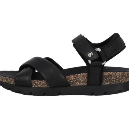 Damen Panama Jack Sandaletten<Serena B, Keilsandaletten, Damen, Schwarz (Negro/Black)