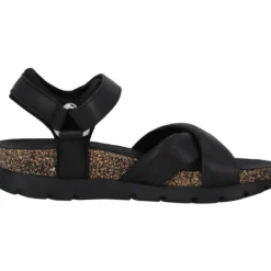 Damen Panama Jack Sandaletten<Serena B, Keilsandaletten, Damen, Schwarz (Negro/Black)