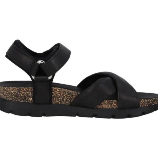 Damen Panama Jack Sandaletten<Serena B, Keilsandaletten, Damen, Schwarz (Negro/Black)