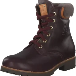 Damen Panama Jack Stiefel<Travelling Panama 03 Igloo B, Winterstiefel, Damen, Rot (Burgundy)