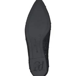 Damen Paul Green Ballerinas<1081, Ballerinas, Damen, BLACK