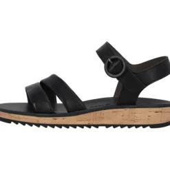Damen Paul Green Sandaletten<6112, Keilsandaletten, Damen, Schwarz