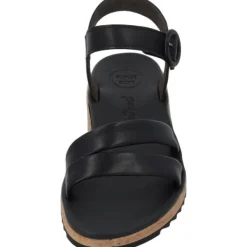 Damen Paul Green Sandaletten<6112, Keilsandaletten, Damen, Schwarz