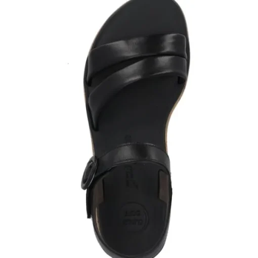 Damen Paul Green Sandaletten<6112, Keilsandaletten, Damen, Schwarz
