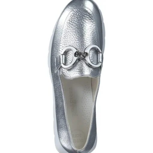 Damen Paul Green Slipper<1154, Mokassins, Damen, SILVER