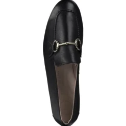 Damen Paul Green Slipper<2596, Mokassins, Damen, Schwarz