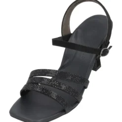 Damen Paul Green Sandaletten<6058, Plateau-Sandaletten, Damen, black