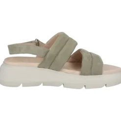 Damen Paul Green Sandalen<7953, Sandalen, Damen, Grün